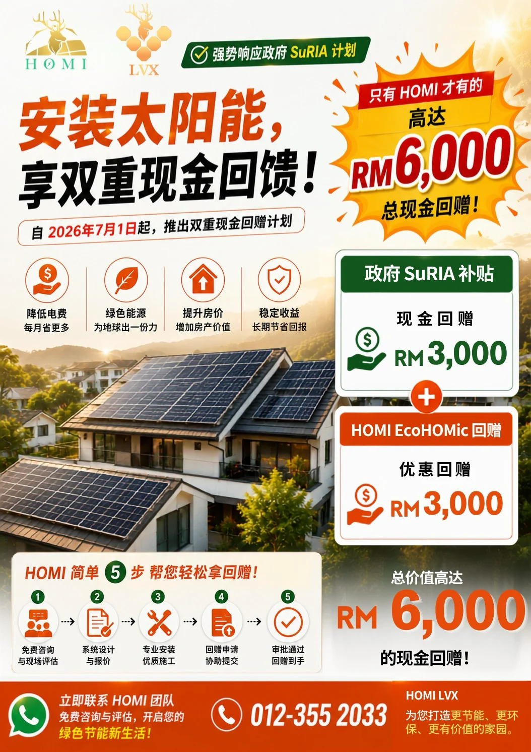 HOMI Double Cash Rewards